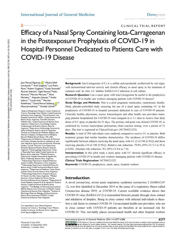 Iota-carrageenan from red seaweed inhibits SARS-CoV-2 in