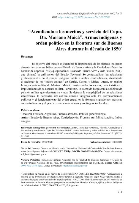 PDF) Fuerzas Armadas, fronteras y territorios en Sudamérica en el