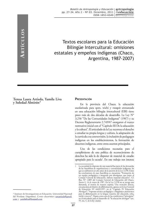 Textos escolares para la educaci n biling e intercultural