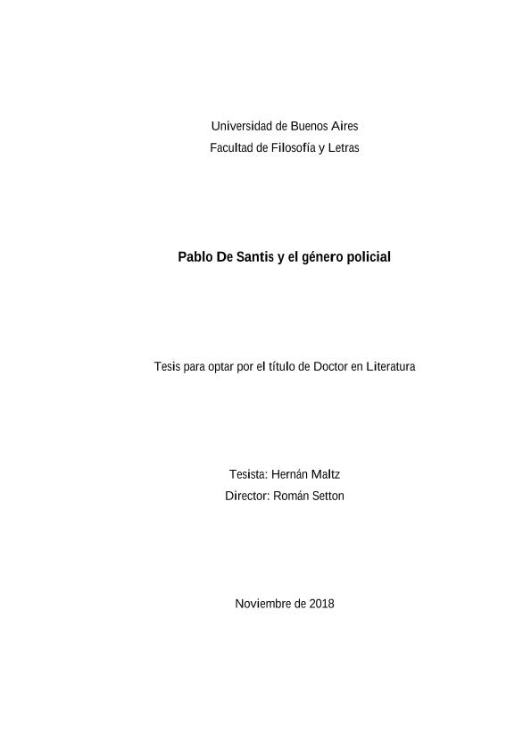 Pablo De Santis Y El Genero Policial Ofrecemos ebooks en formato epub y pdf para todo público. pablo de santis y el genero policial